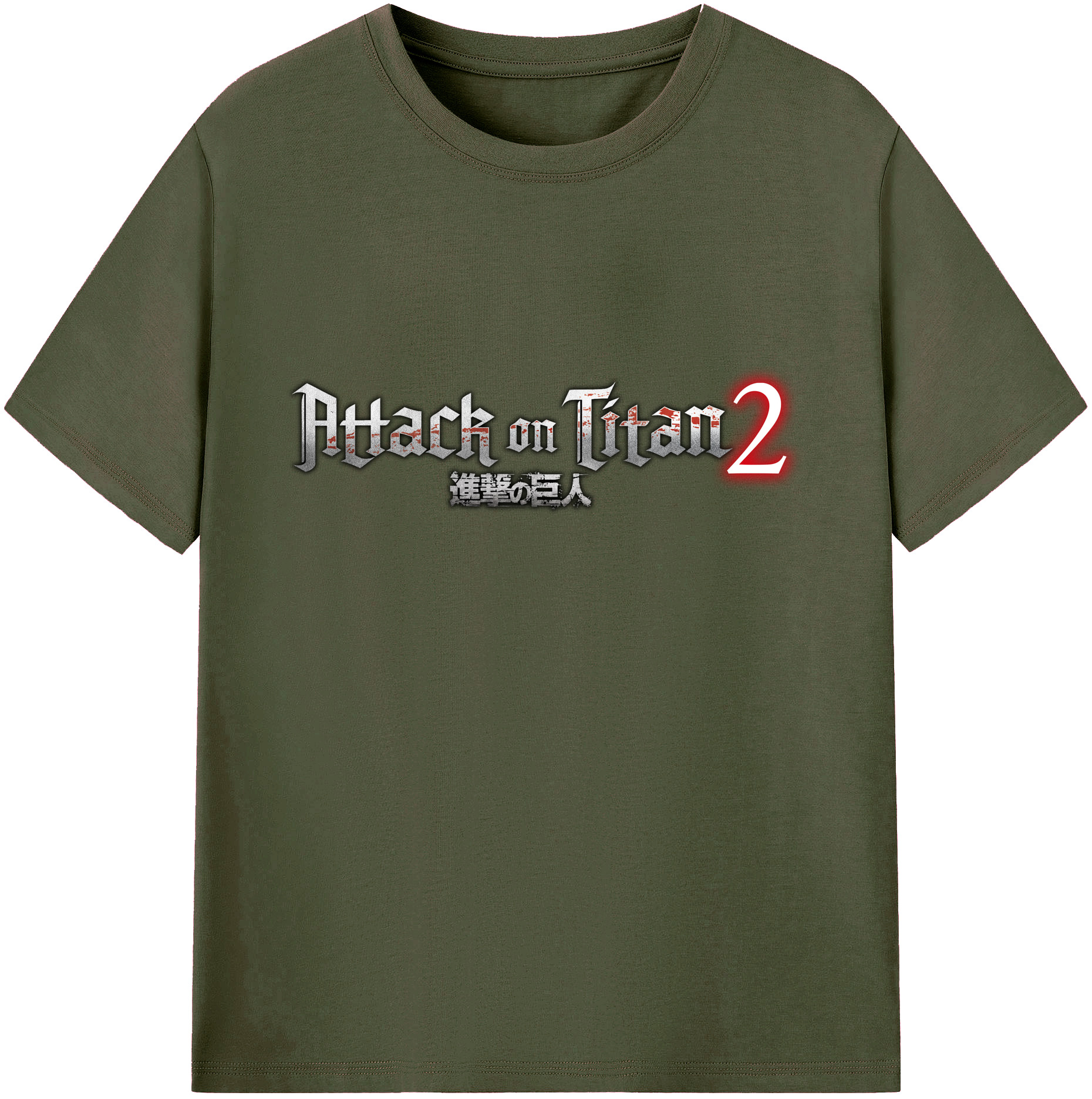 （画像用） 進撃の巨人 Attack on Titan 綿100％ メンズ半袖Tシャツ｜肌触りやわらか＆通気性